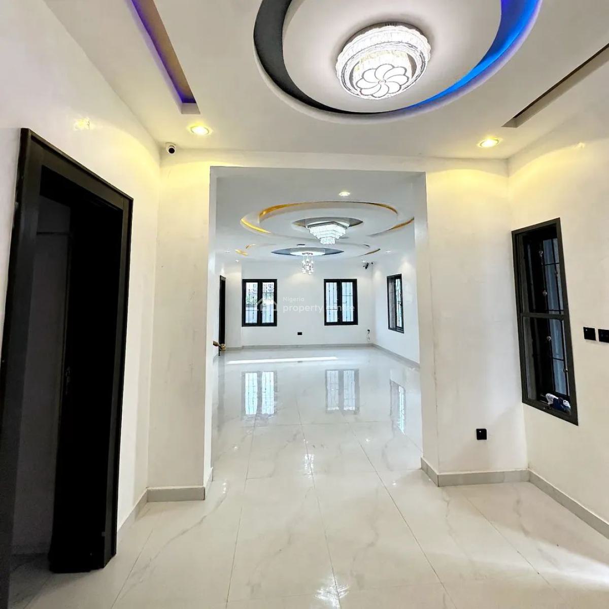 Solid Built 6 Bedroom Detached Duplex in a Serene Environment, Guzape District, Abuja, Detached Duplex for Sale