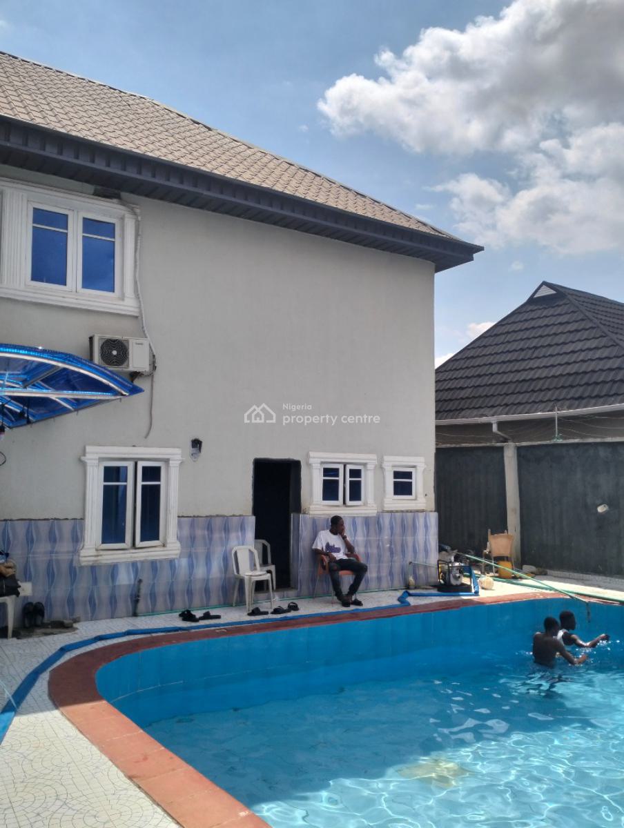 Standard Functioning 30 Rooms Hotel with Modern Facilities, Off Omark Bus Stop Lasu Igando Road, Akesan, Alimosho, Lagos, Hotel / Guest House for Sale