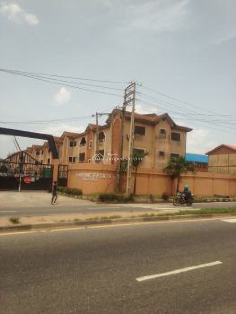 Lovely 3 Bedroom Flat Upstairs Inside Estate, Sunshine Estate, Oko-oba, Agege, Lagos, Flat / Apartment for Rent