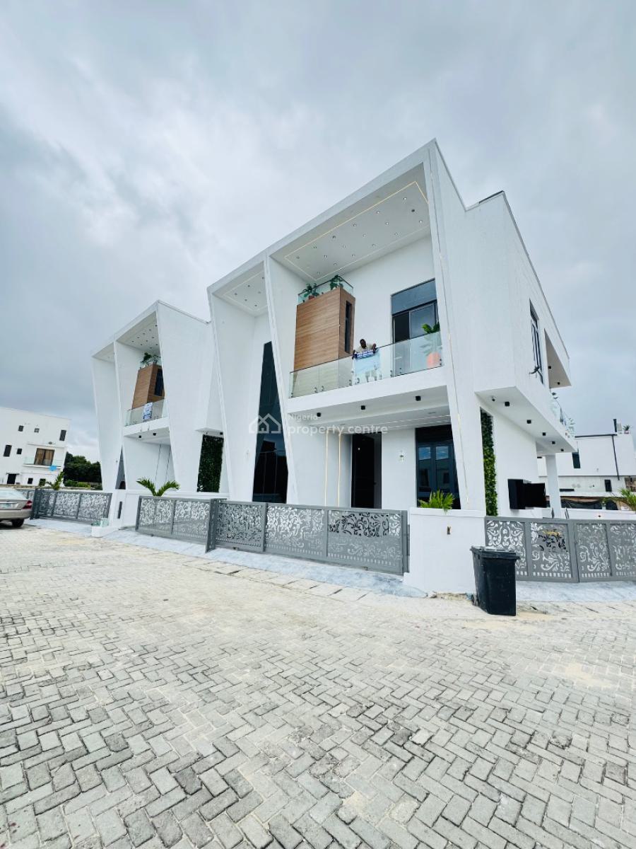 Classy 5 Bedroom Detached Duplex with a Bq and Pool for 500m, Chevron Toll Gate, Lekki, Lagos, Detached Duplex for Sale