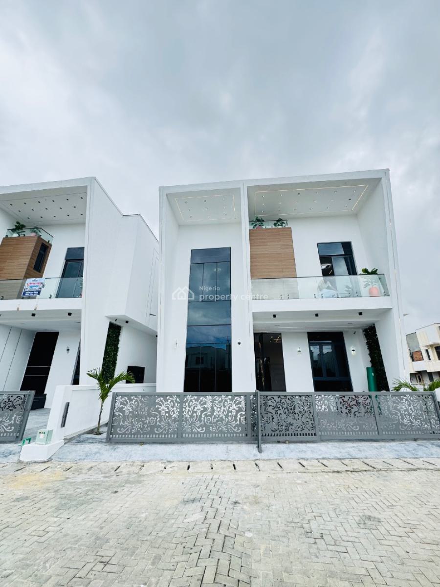 Classy 5 Bedroom Detached Duplex with a Bq and Pool for 500m, Chevron Toll Gate, Lekki, Lagos, Detached Duplex for Sale