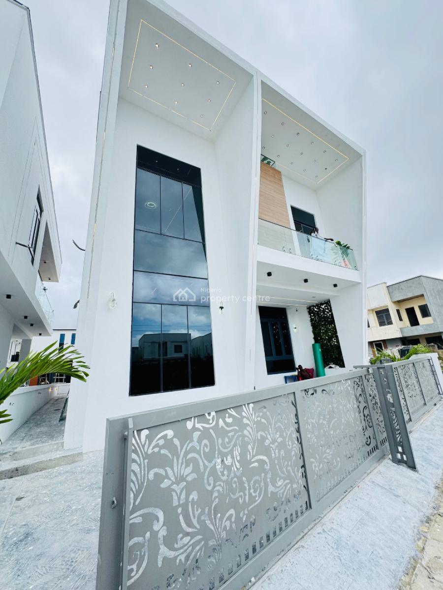Classy 5 Bedroom Detached Duplex with a Bq and Pool for 500m, Chevron Toll Gate, Lekki, Lagos, Detached Duplex for Sale