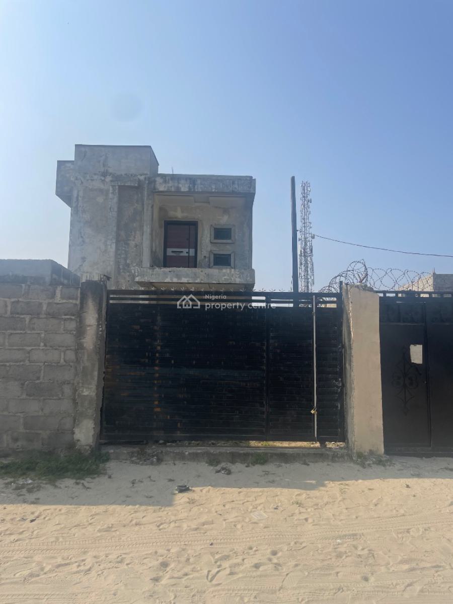 4 Bedroom with Bq and Swimming, Sunview Estate, Sangotedo, Ajah, Lagos, Detached Duplex for Sale