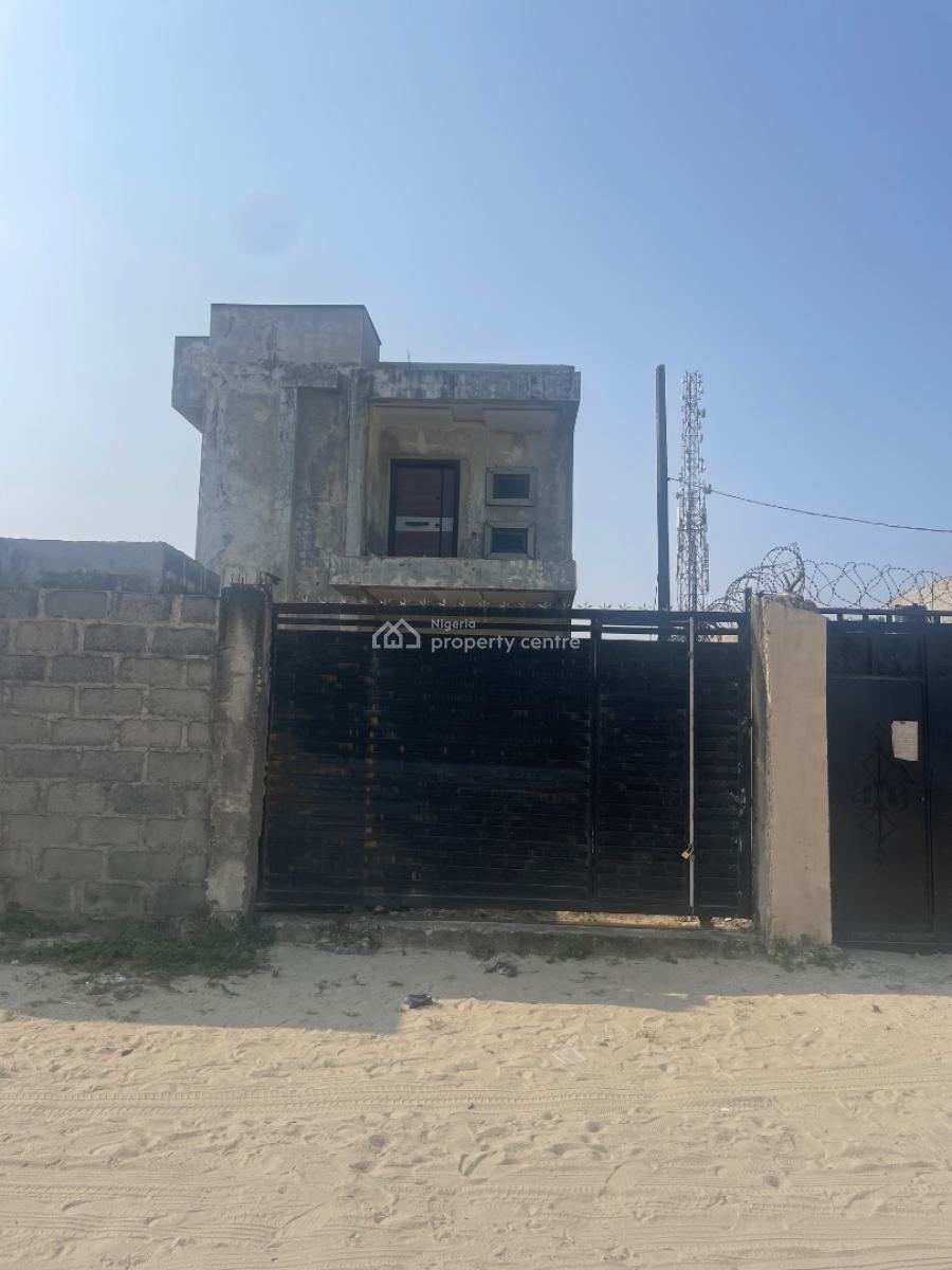 4 Bedroom with Bq and Swimming, Sunview Estate, Sangotedo, Ajah, Lagos, Detached Duplex for Sale