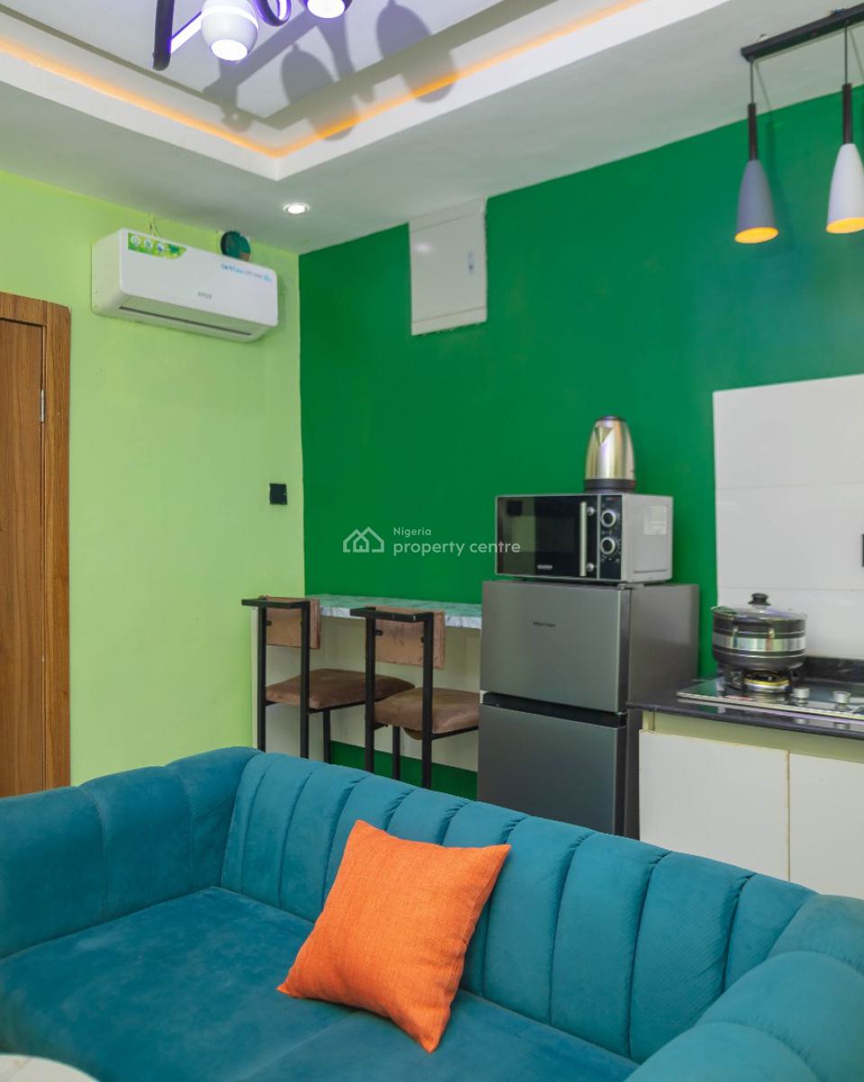 Nicely Furnished 1 Bedroom Apartment, Lawanson, Surulere, Lagos, Flat / Apartment Short Let
