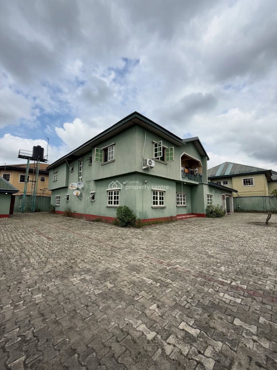 6 Bedroom Duplex All Ensuite Sitting on 2 Plots of Land, Rumuokwurusi, Port Harcourt, Rivers, Detached Duplex for Sale