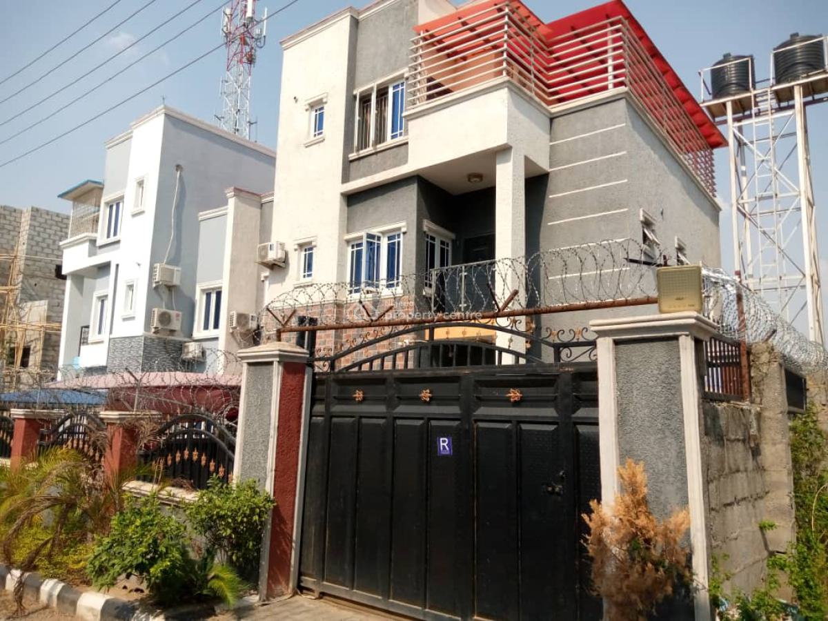 5 Bedroom High-rising Semi-detached Duplex, Crown Luxury Estate, Lugbe District, Abuja, Semi-detached Duplex for Sale