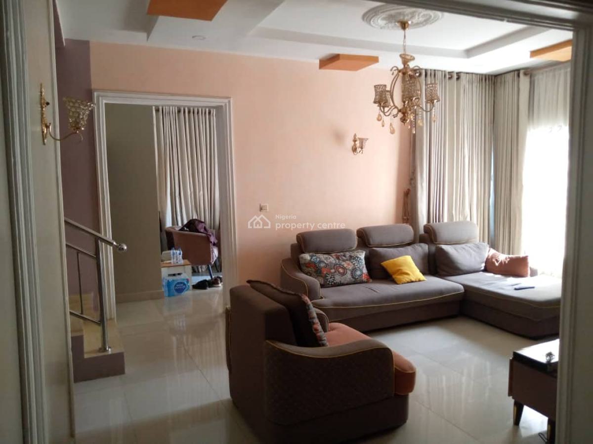 5 Bedroom High-rising Semi-detached Duplex, Crown Luxury Estate, Lugbe District, Abuja, Semi-detached Duplex for Sale
