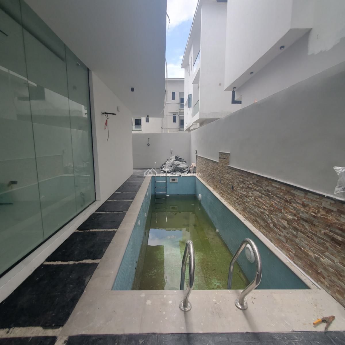 Exquisite 5 Bedroom Duplex with a Pool and Bq, Lekki Phase 1, Lekki, Lagos, House for Sale
