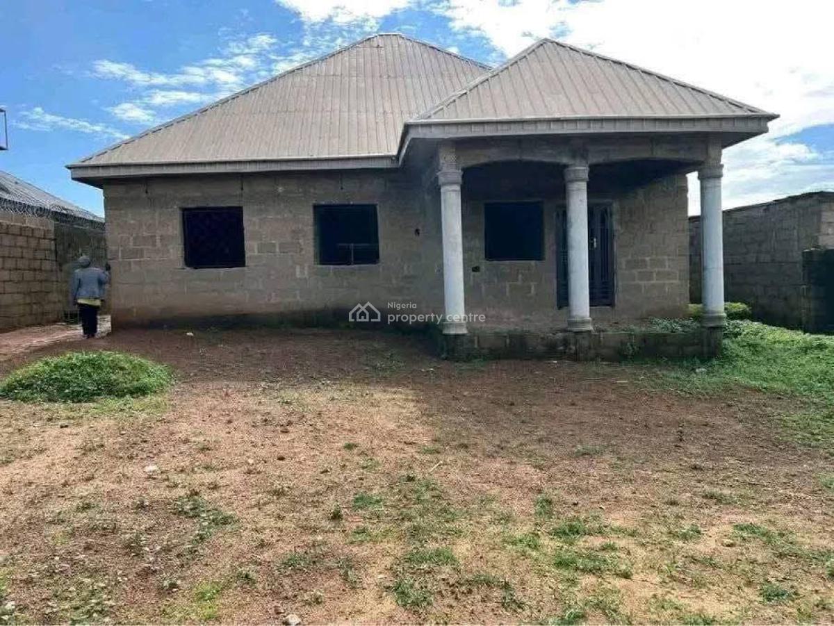 an Uncompleted 3 Bedroom Bungalow, Agingi, By Rukuba Barracks Road, Jos North, Plateau, Detached Bungalow for Sale