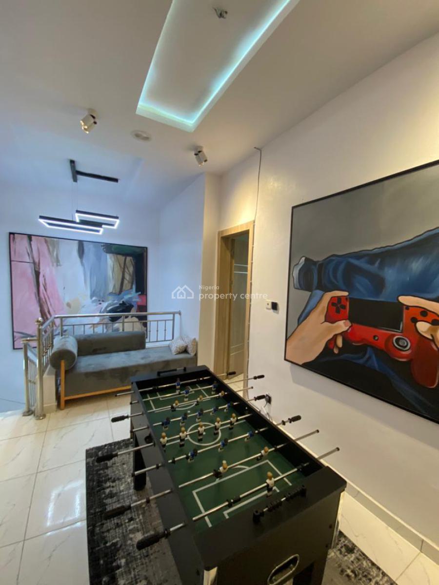 Well Furnished 4 Bedroom Terraced Duplex with Excellent Facilities, Orchid Road, Lekki, Lagos, Terraced Duplex for Rent