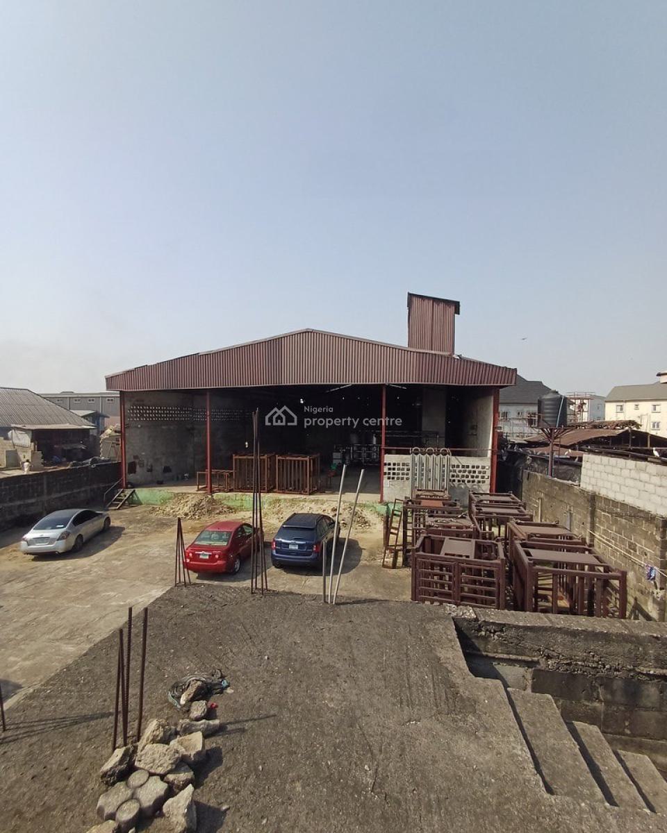 Warehouse and Offices on 4 Plots of Land, Odili Road, Trans Amadi, Port Harcourt, Rivers, Warehouse for Sale