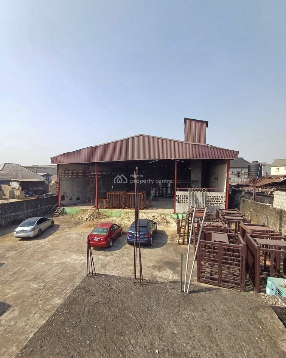 Warehouse and Offices on 4 Plots of Land, Odili Road, Trans Amadi, Port Harcourt, Rivers, Warehouse for Sale