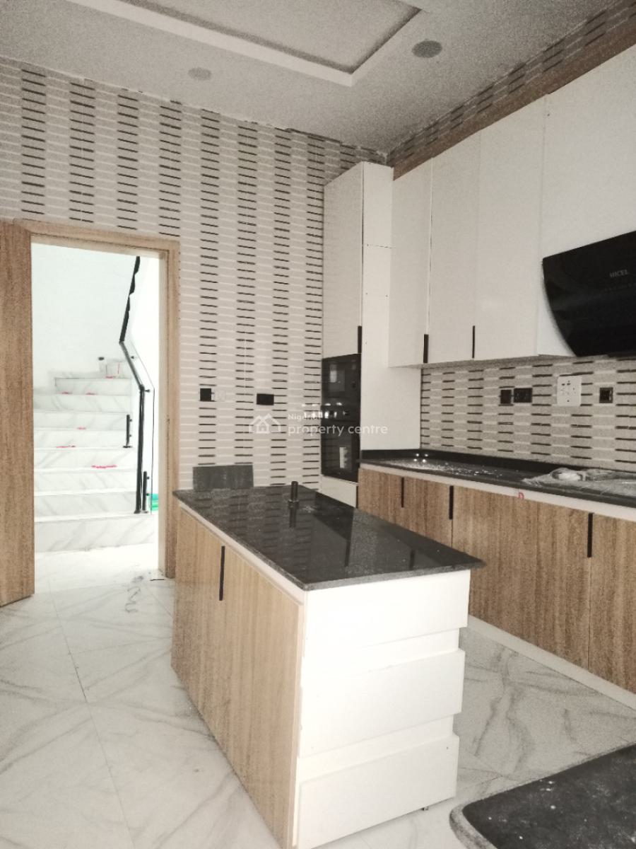 Newly Built 4 Bedroom Fully Detached Duplex with Bq, Sangotedo, Ajah, Lagos, Detached Duplex for Sale