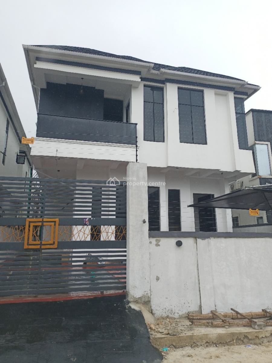 Newly Built 4 Bedroom Fully Detached Duplex with Bq, Sangotedo, Ajah, Lagos, Detached Duplex for Sale