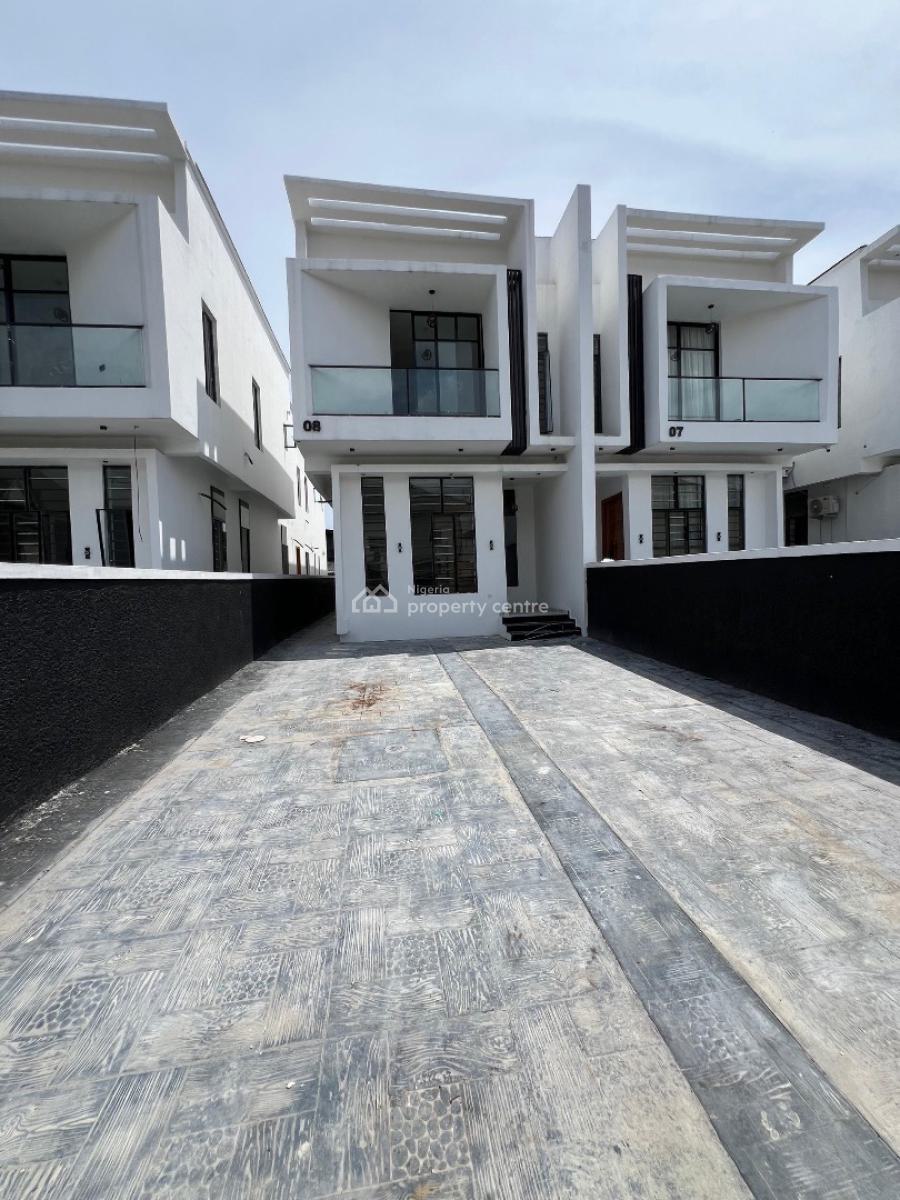 Luxury 4-bedroom Semi-detached Duplex with Bq, Idado, Lekki, Lagos, Semi-detached Duplex for Sale