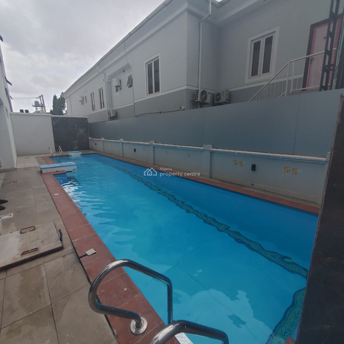 Beautiful  4 Bedroom Maisonette with a Pool, Lekki Phase 1, Lekki, Lagos, Flat / Apartment for Sale