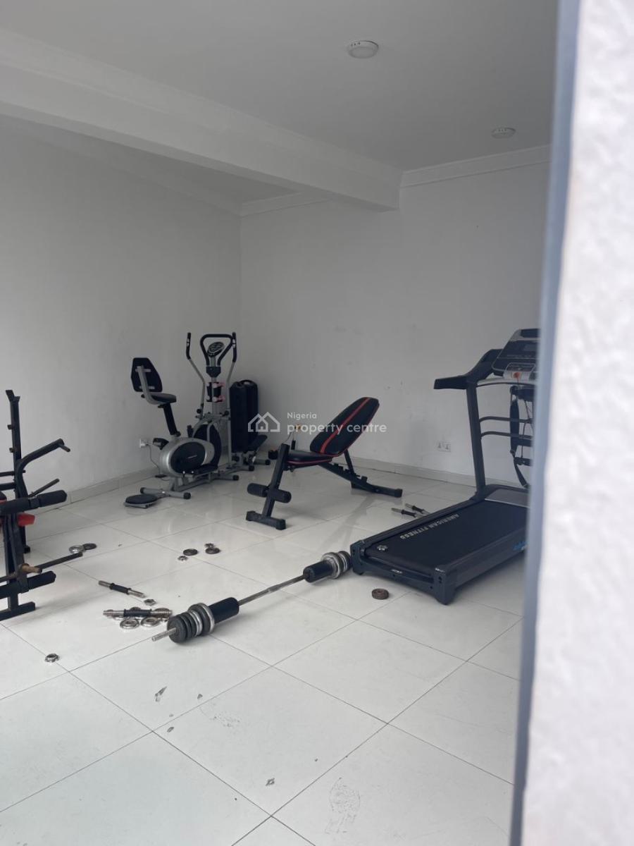 Service Luxury 4 Bedroom Semi Detached Duplex with Pool Gym Etc, Conservation Area Opposite Chevron, Lekki, Lagos, Semi-detached Duplex for Rent