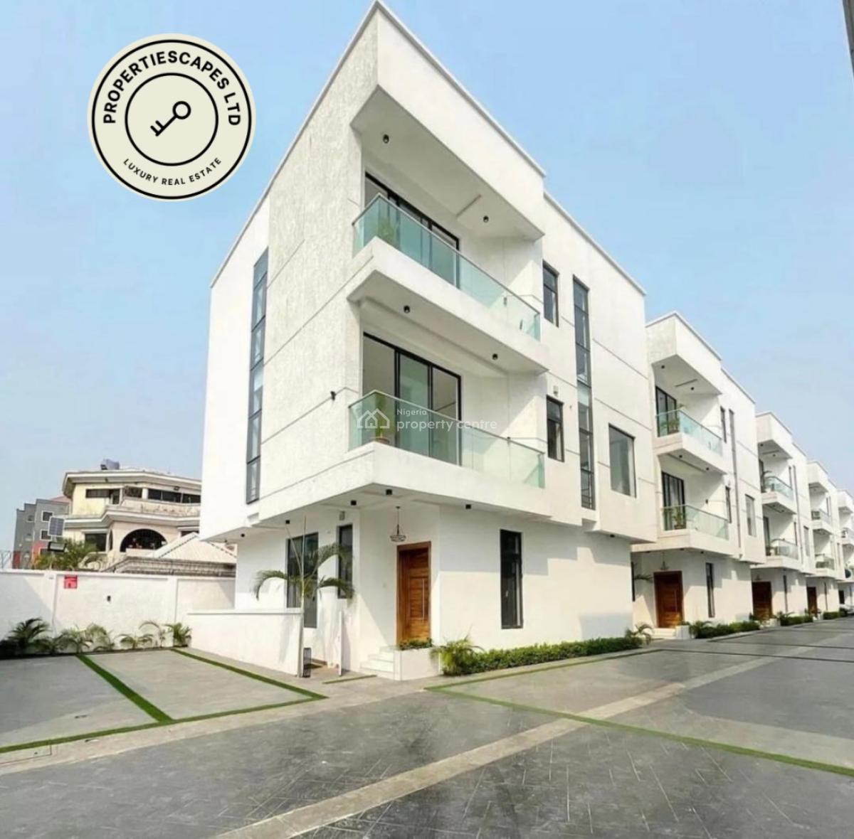 4 Bedroom Detached Duplex with Bq, Lekki Phase 1, Lekki, Lagos, Detached Duplex for Sale