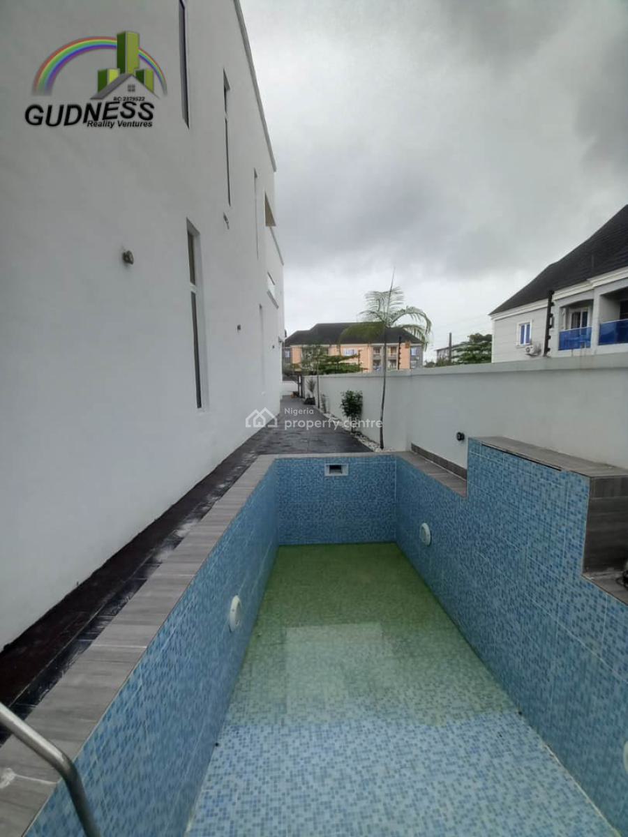Newly Built 5 Bedroom Detached Duplex with S-pool, Oakland Estate, Ajah, Lagos, Detached Duplex for Sale
