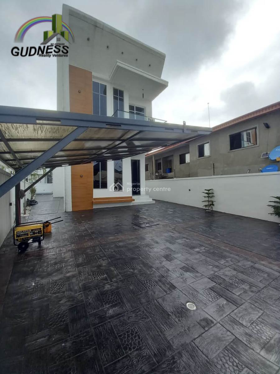 Newly Built 5 Bedroom Detached Duplex with S-pool, Oakland Estate, Ajah, Lagos, Detached Duplex for Sale