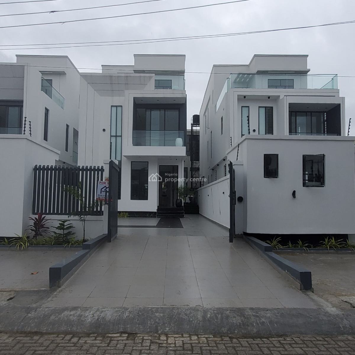 Stunning 5 Bedroom Duplex with a Bq and a Pool and a Cinema, Lekki Phase 1, Lekki, Lagos, House for Sale