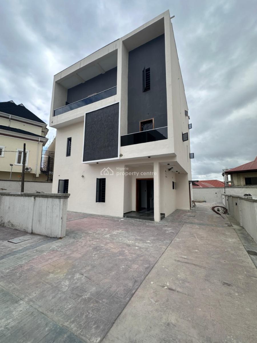 Brand New Luxury 4 Bedroom Fully Detached Duplex with Bq, Chevron, Lekki, Lagos, Detached Duplex for Sale
