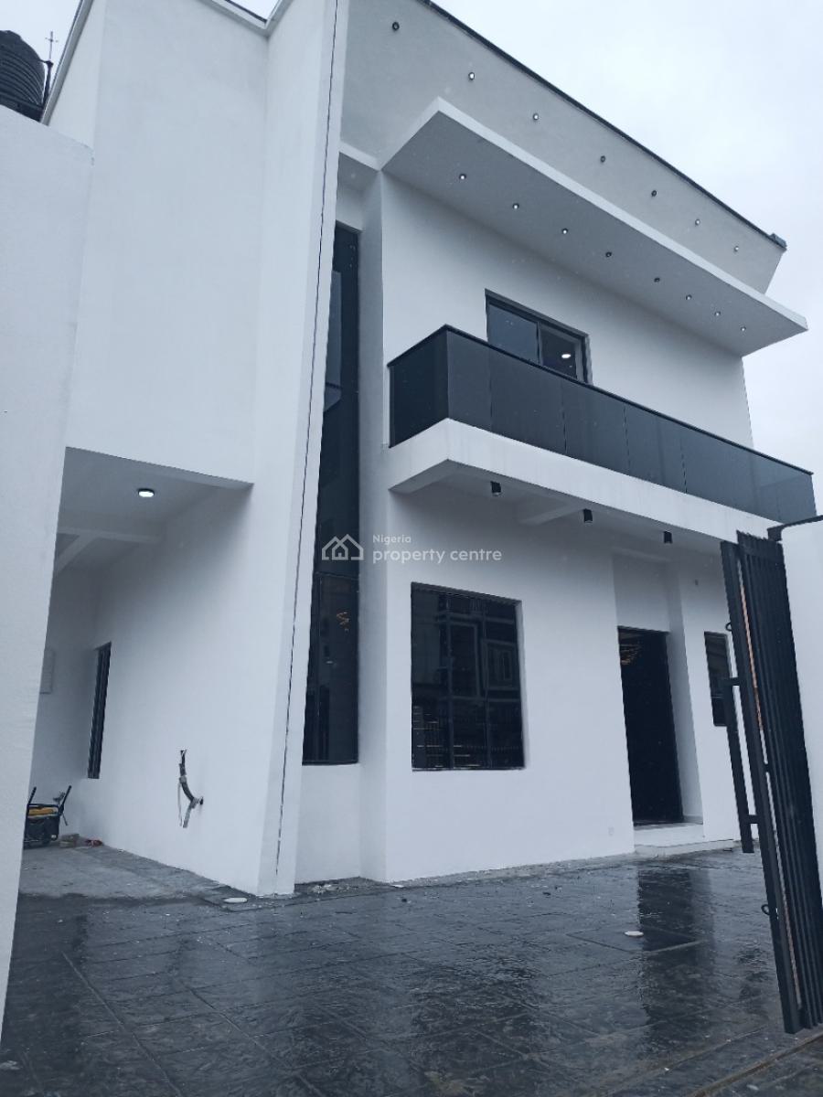 Newly Built 4 Bedroom Duplex with Bq, Sangotedo, Ajah, Lagos, Detached Duplex for Sale