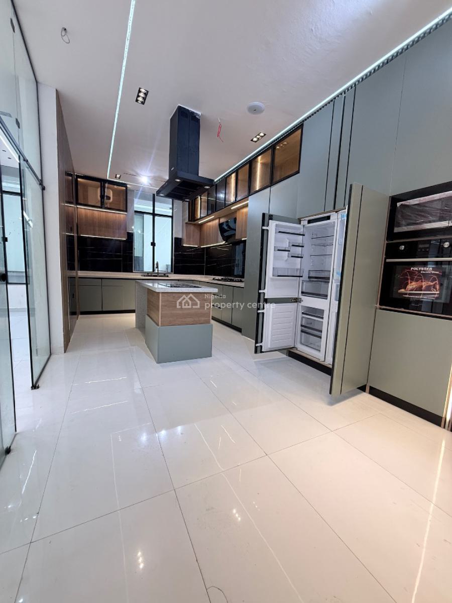 Ultra-luxury 6-bedroom Fully Detached Smart Home with Rooftop Lounge, Chevron, Lekki, Lagos, Detached Duplex for Sale