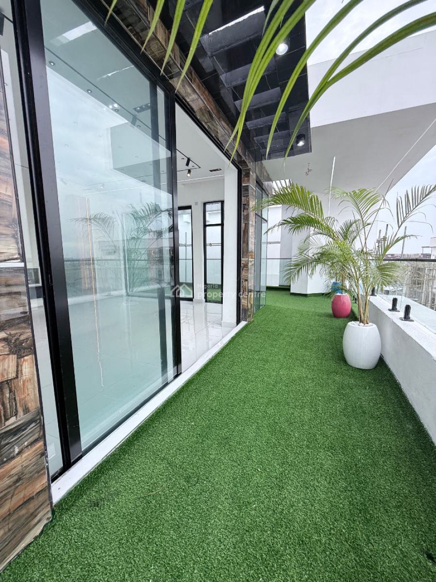 Ultra-luxury 6-bedroom Fully Detached Smart Home with Rooftop Lounge, Chevron, Lekki, Lagos, Detached Duplex for Sale