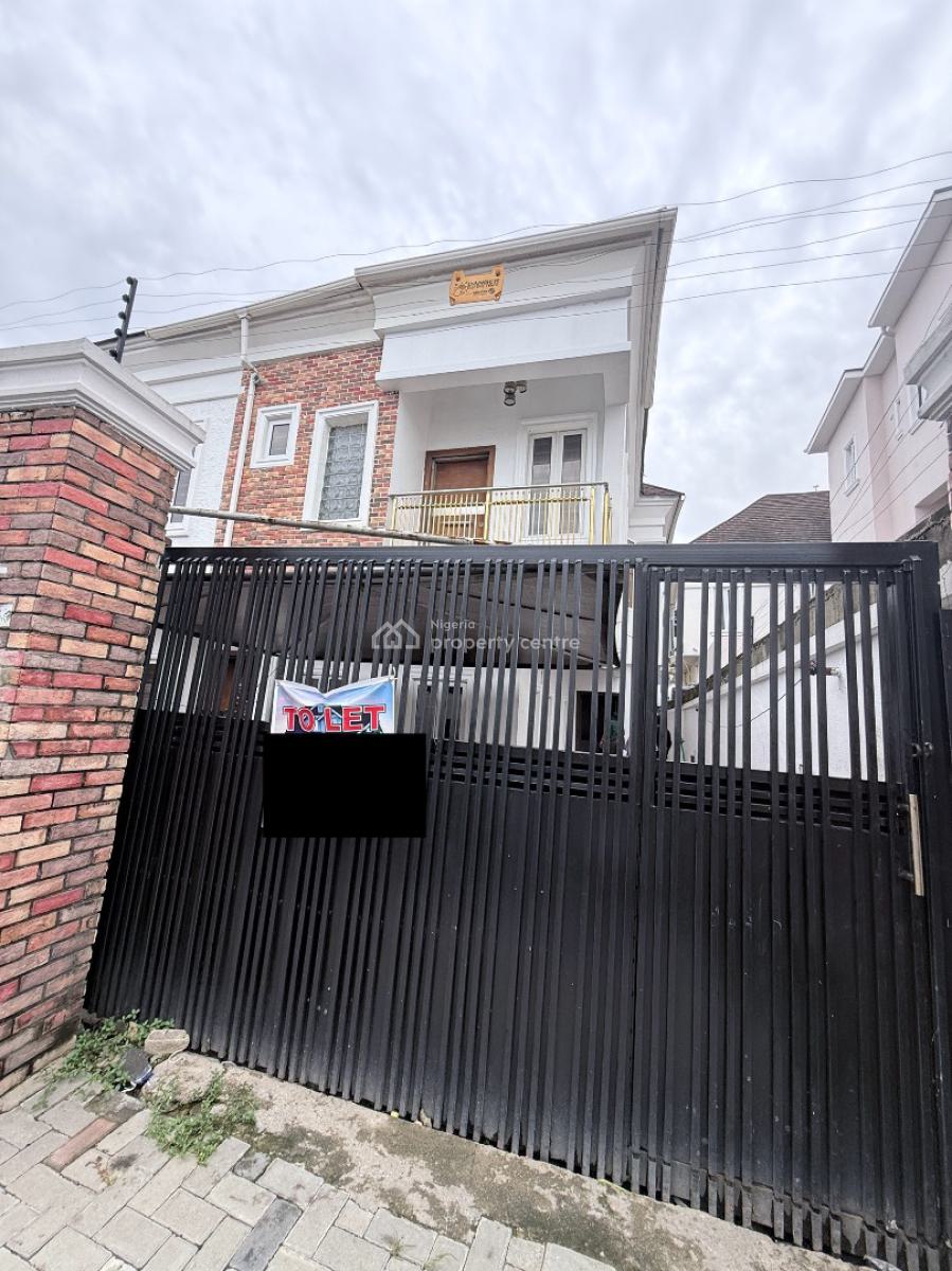 5 Bedrooms Fully Detached Duplex + Bq, Chevron, Lekki, Lagos, Detached Duplex for Rent