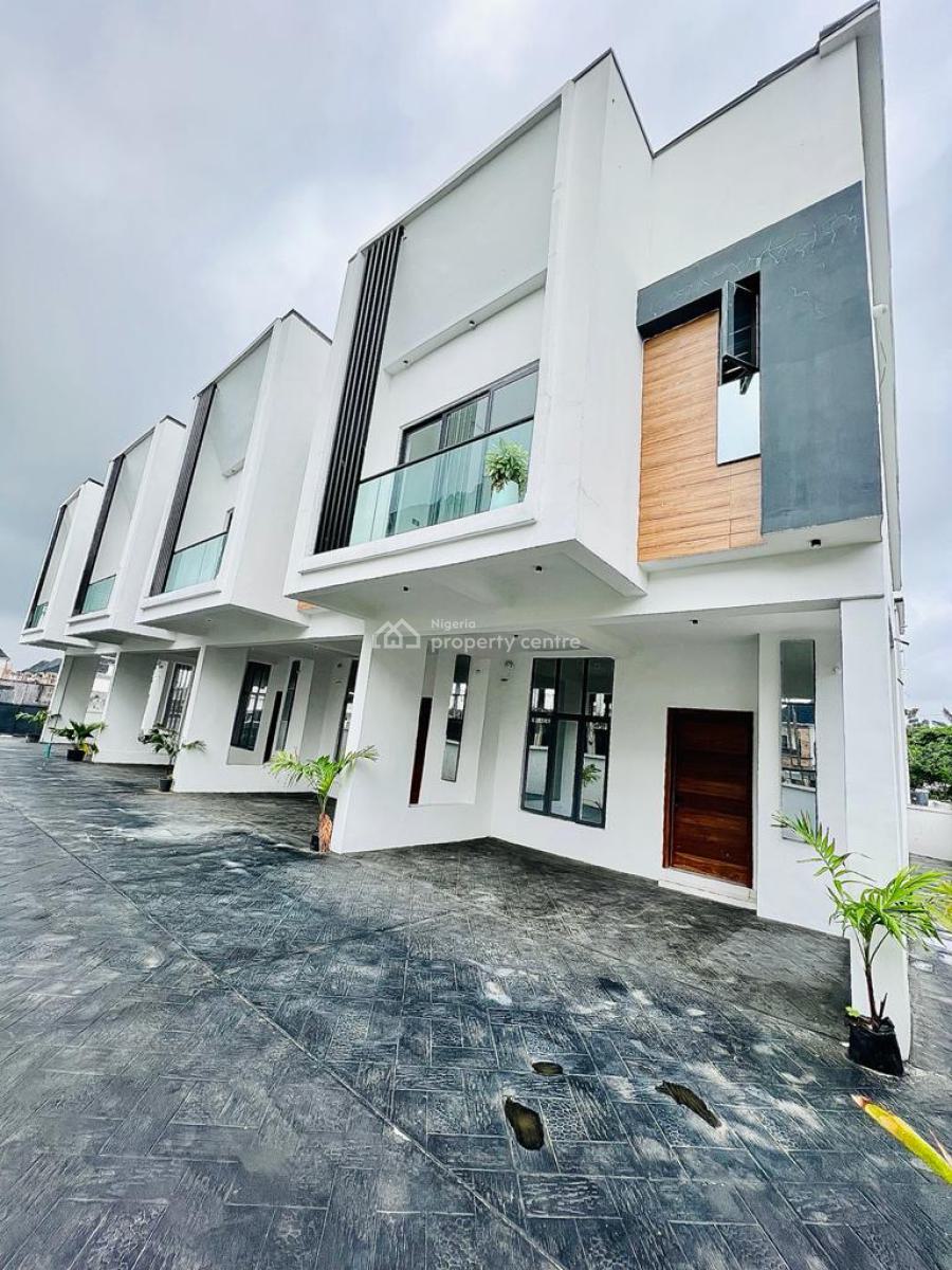Sharp and Brand New 4 Bedrooms Terraced Duplex. This Is a Smart House, Orchid Road, Lekki, Lagos, Terraced Duplex for Rent