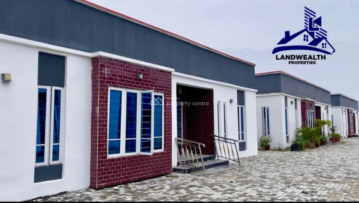 Modern 3 Bedroom Bungalow with Bq, Oribanwa, Ibeju Lekki, Lagos, Semi-detached Bungalow for Sale