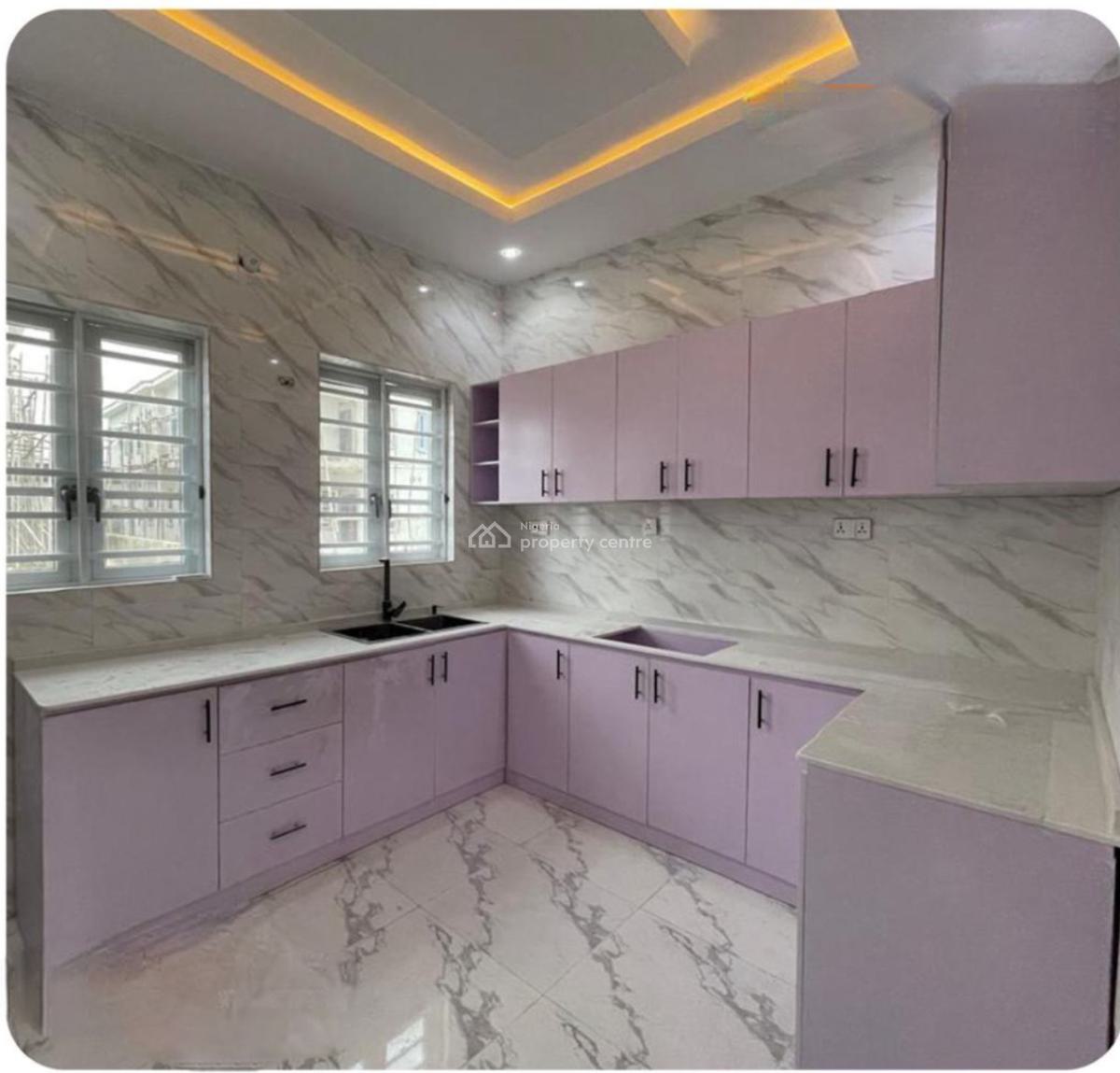 Modern 3 Bedroom Bungalow with Bq, Oribanwa, Ibeju Lekki, Lagos, Semi-detached Bungalow for Sale