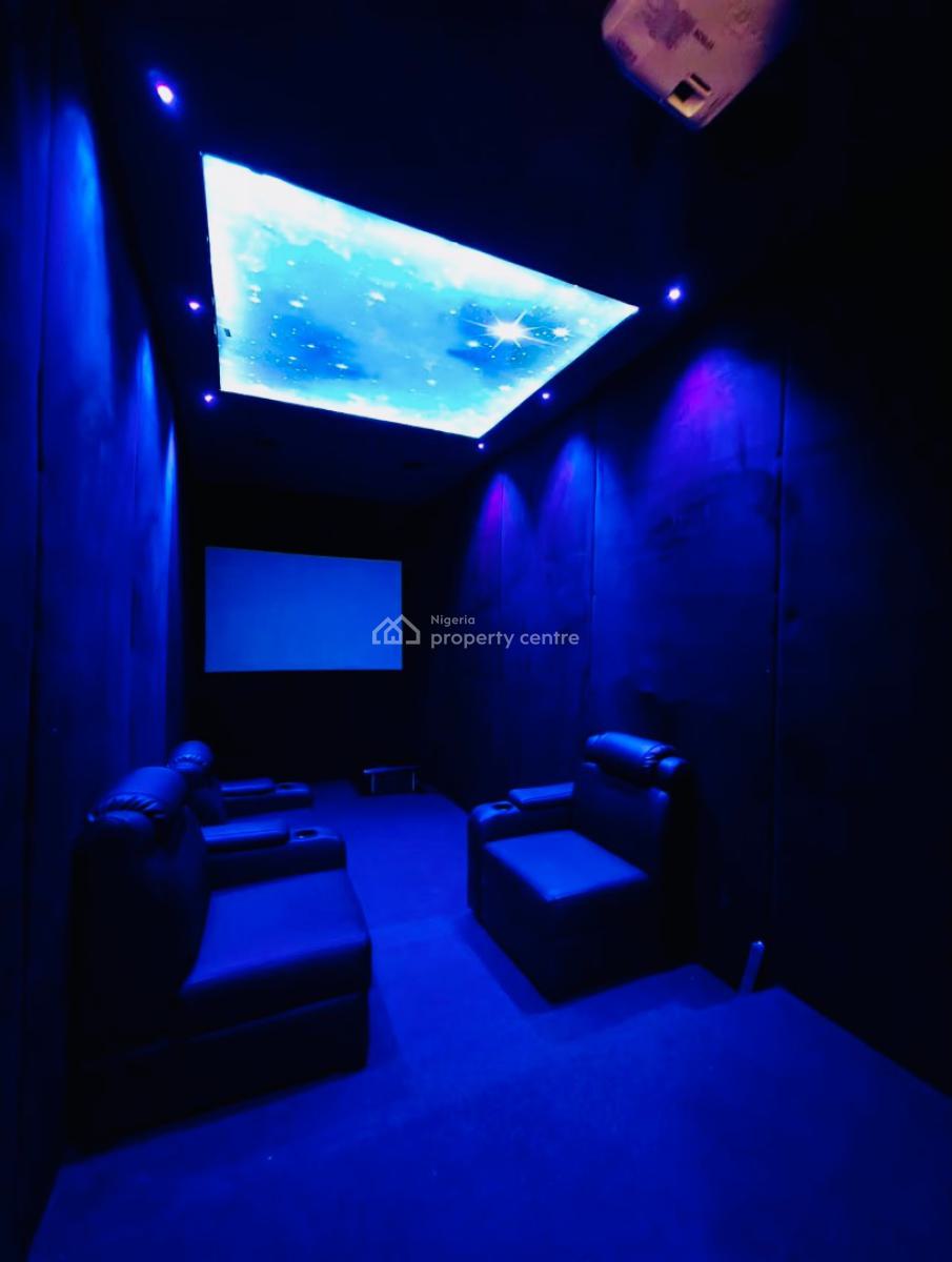 Modern 5 Bedroom Duplex with Cinema and Pool, Chevron, Lekki, Lagos, Detached Duplex for Sale