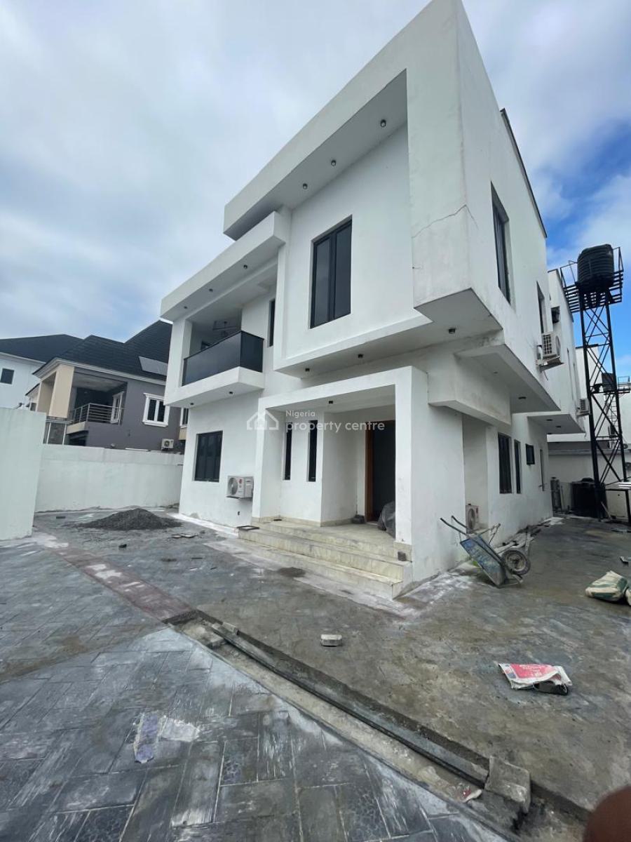Newly Built 4 Bedrooms Duplex with Bq, Pg Estate, Sangotedo, Ajah, Lagos, Detached Duplex for Rent