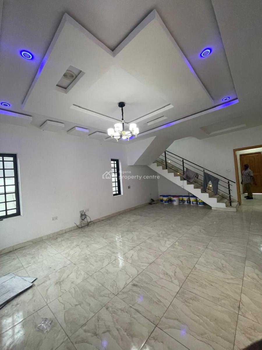 Newly Built 4 Bedrooms Duplex with Bq, Pg Estate, Sangotedo, Ajah, Lagos, Detached Duplex for Rent