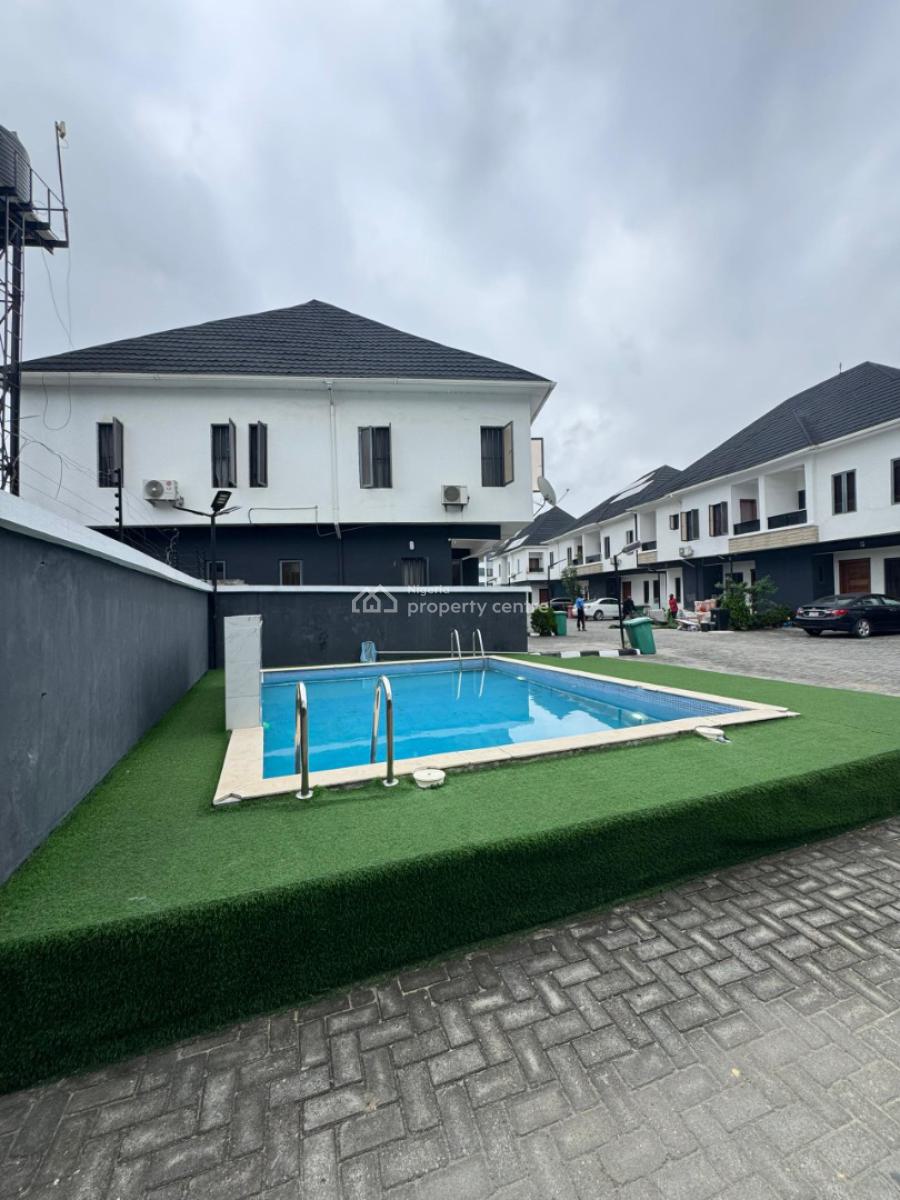 Well Maintained 4 Bedrooms Duplex, Orchid Road, By 2nd Toll Gate, Lekki Expressway, Lekki, Lagos, Semi-detached Duplex for Rent