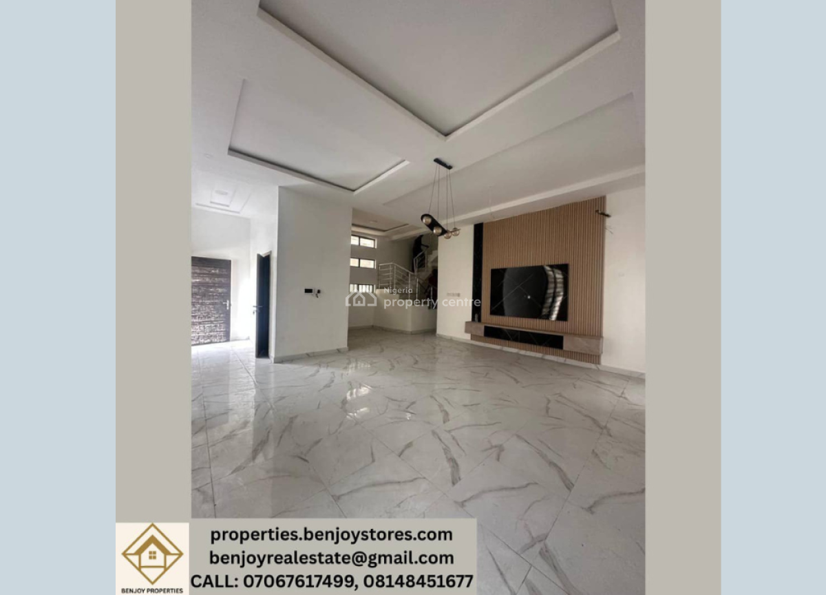 4-bedroom Semi Detached Duplex with Swimming Pool, Chevron, Lekki, Lagos, Semi-detached Duplex for Sale
