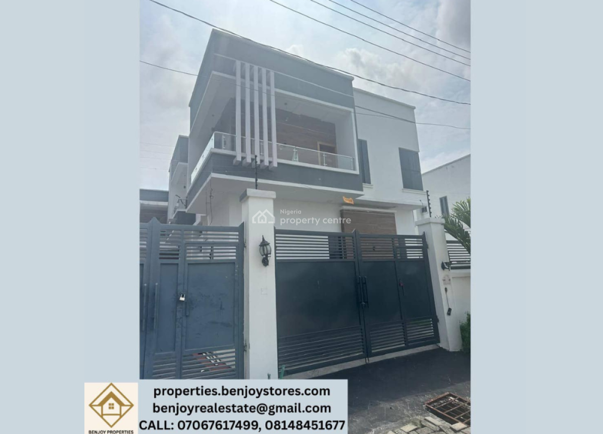 4-bedroom Semi Detached Duplex with Swimming Pool, Chevron, Lekki, Lagos, Semi-detached Duplex for Sale