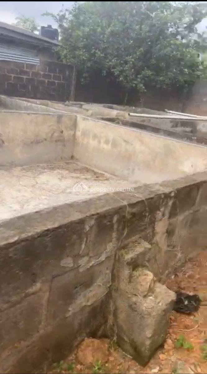 Unfinished 3 Bedroom with Pond, Ijebu Ode, Ogun, House for Sale
