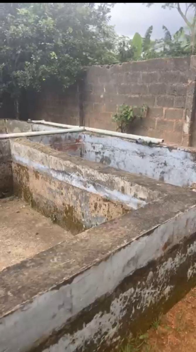 Unfinished 3 Bedroom with Pond, Ijebu Ode, Ogun, House for Sale