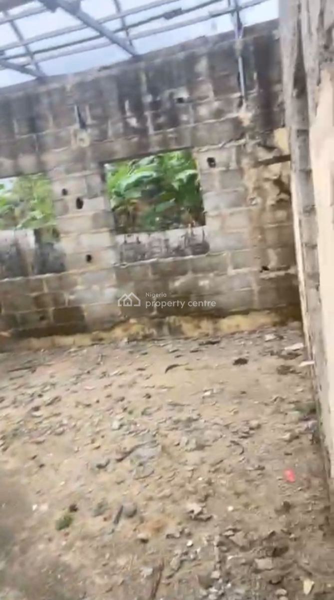 Unfinished 3 Bedroom with Pond, Ijebu Ode, Ogun, House for Sale