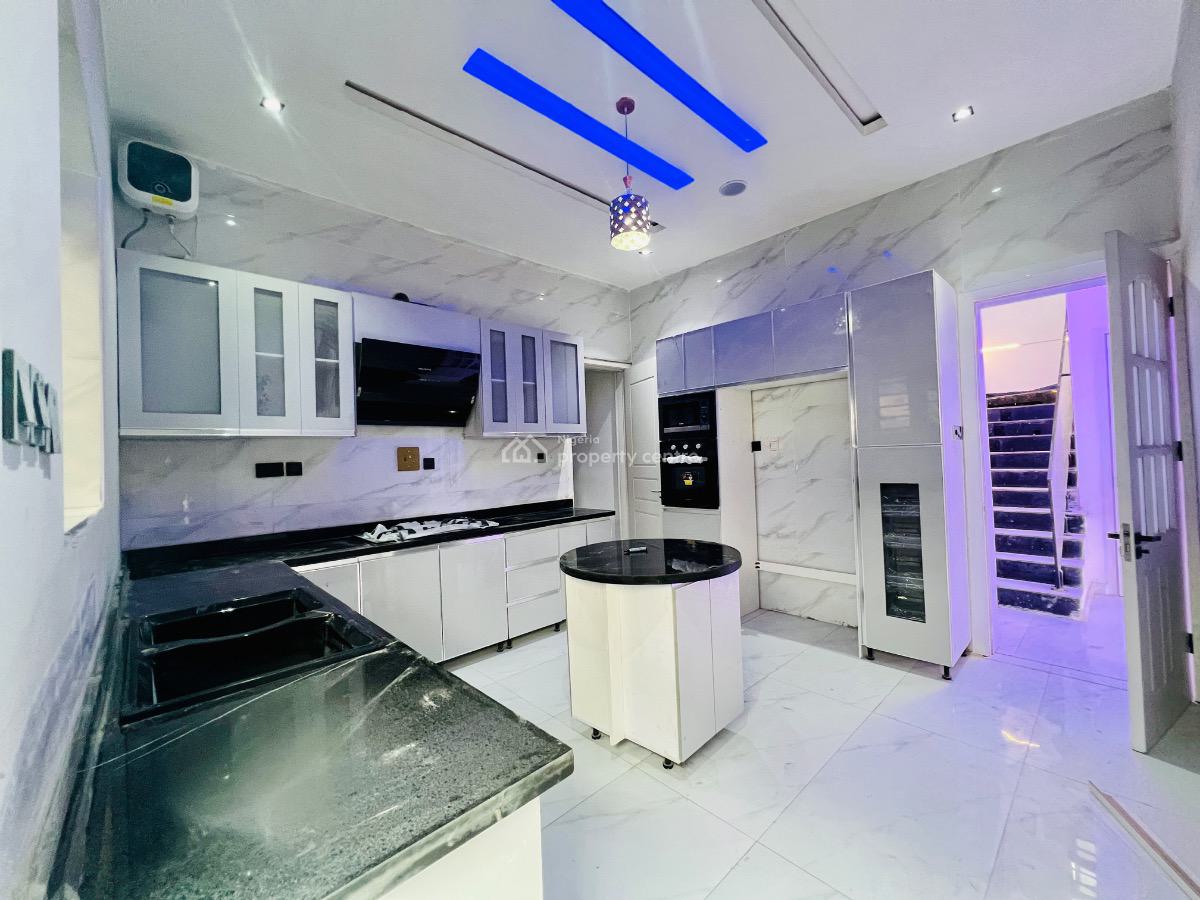 Modern 5 Bedroom Fully Detached Duplex with Gatehouse, Westend Estate, Ikota, Lekki, Lagos, Detached Duplex for Sale