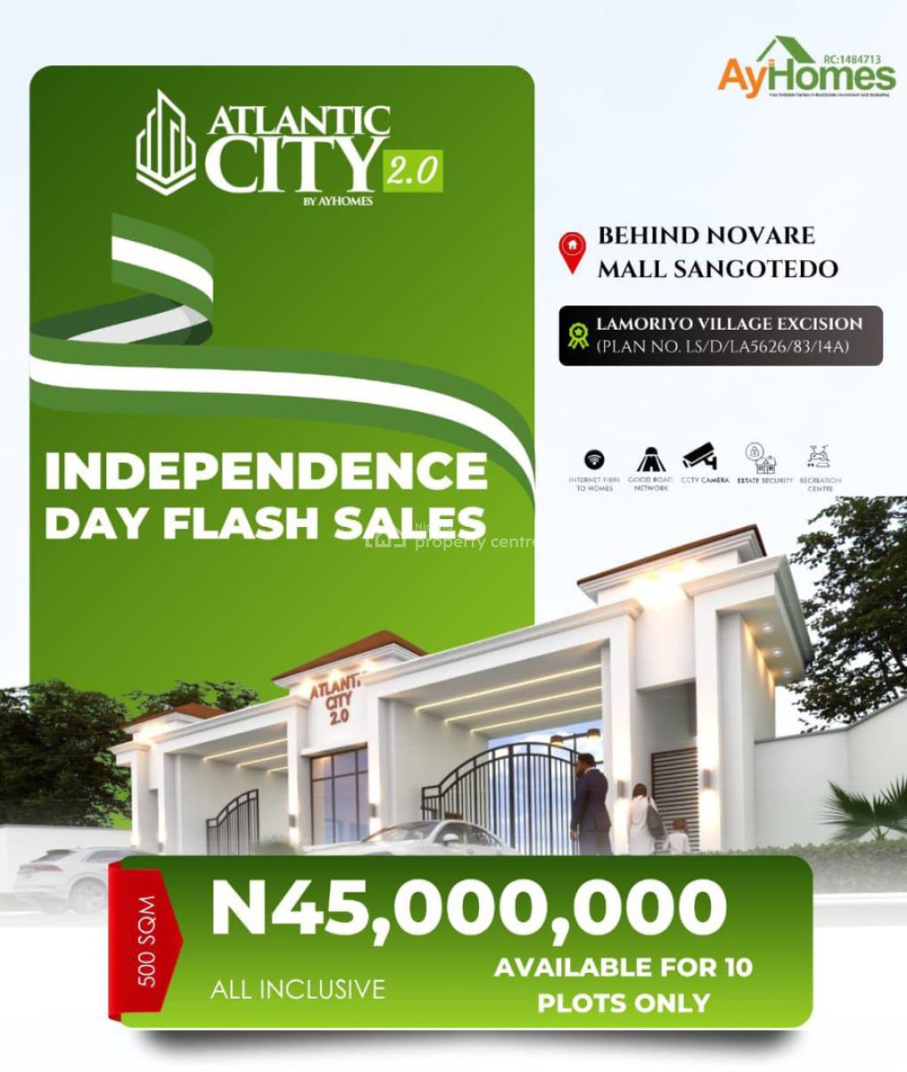 Buy and Build Land, Sangotedo, Ajah, Lagos, Residential Land for Sale