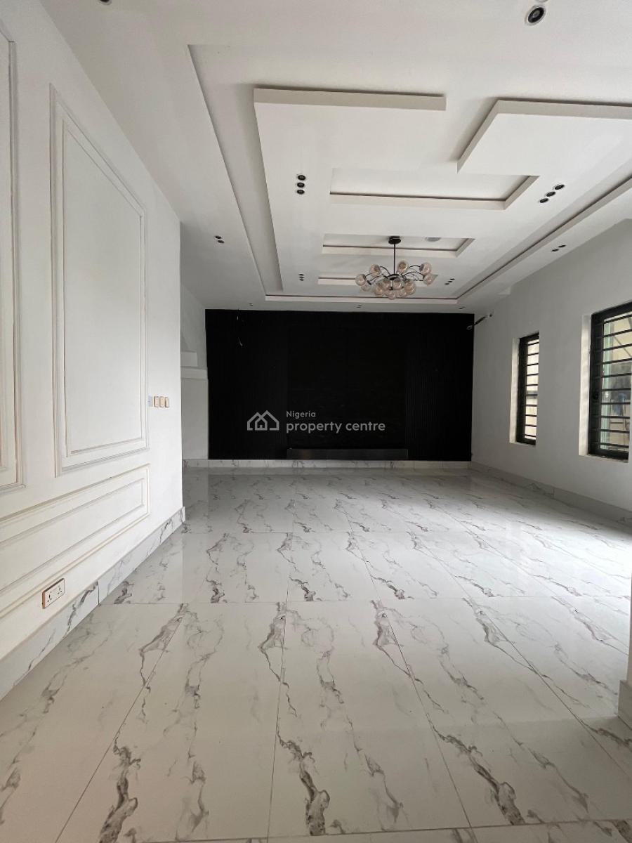Spacious 4 Bedroom Semi Detached Duplex with Bq in a Secured Estate, Ajah, Lagos, Semi-detached Duplex for Sale
