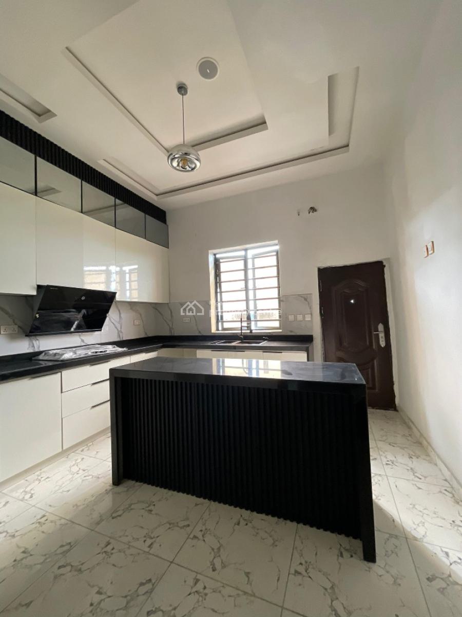 Spacious 4 Bedroom Semi Detached Duplex with Bq in a Secured Estate, Ajah, Lagos, Semi-detached Duplex for Sale