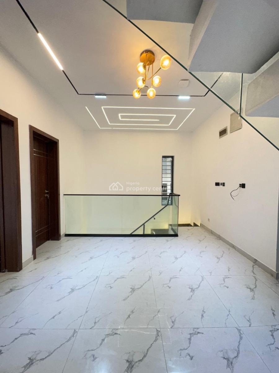 Neatly Built 4 Bedroom Terrace Duplex with Bq & Swimming Pool, Osapa London, Osapa, Lekki, Lagos, Terraced Duplex for Sale