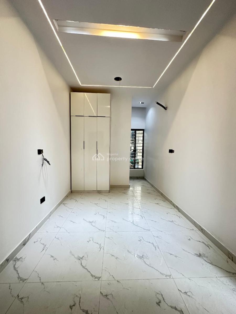 Neatly Built 4 Bedroom Terrace Duplex with Bq & Swimming Pool, Osapa London, Osapa, Lekki, Lagos, Terraced Duplex for Sale