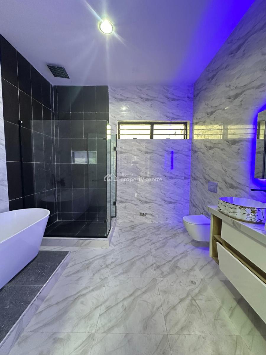Neatly Built 4 Bedroom Terrace Duplex with Bq & Swimming Pool, Osapa London, Osapa, Lekki, Lagos, Terraced Duplex for Sale
